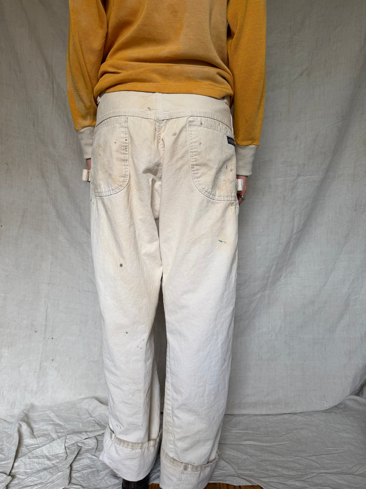 DeeCee Cream Painter Pants