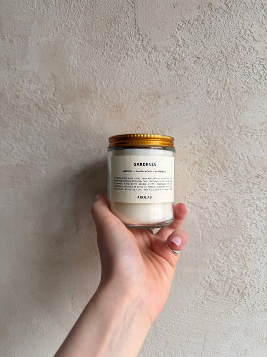 Gardenia Candle by Arolab
