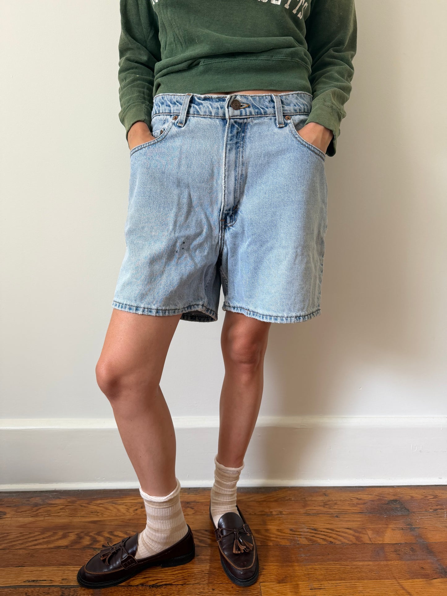 Levi’s Lightwash 550 Denim Shorts