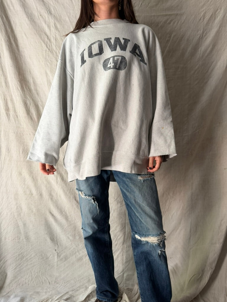 Iowa Cropped Crewneck