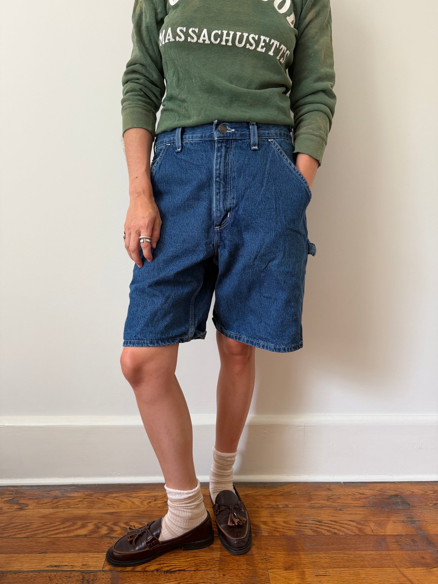 Dark Carhartt Carpenters Shorts