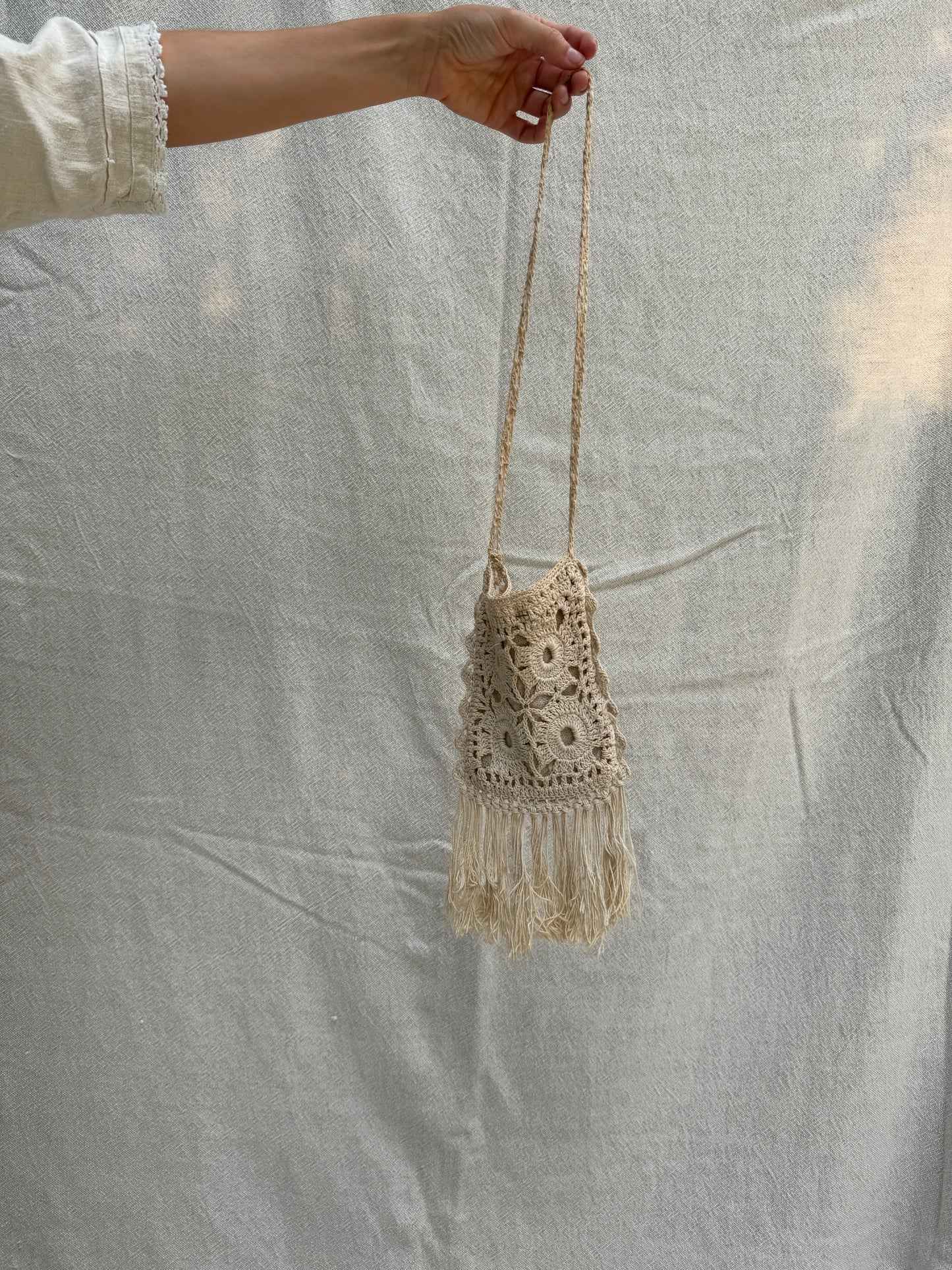 Antique Crochet Bag