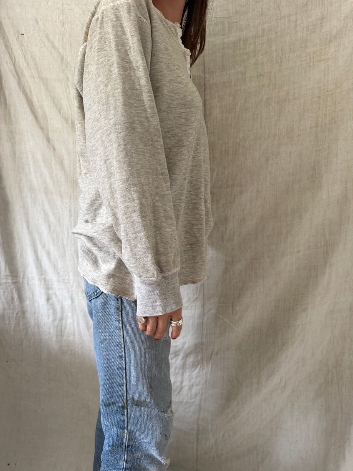 Grey Doufold Henley