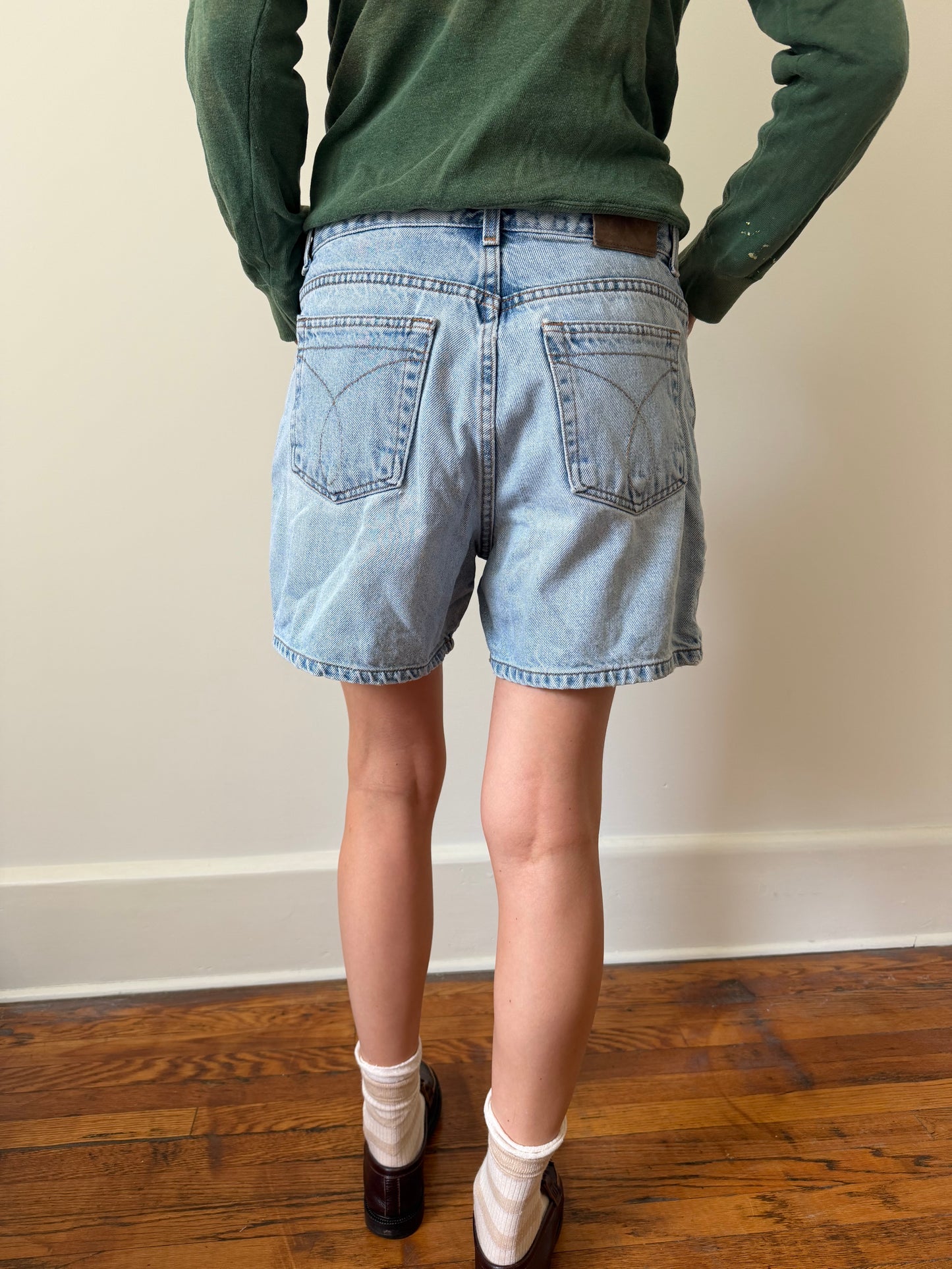 Calvin Klein Lightwash Denim Shorts