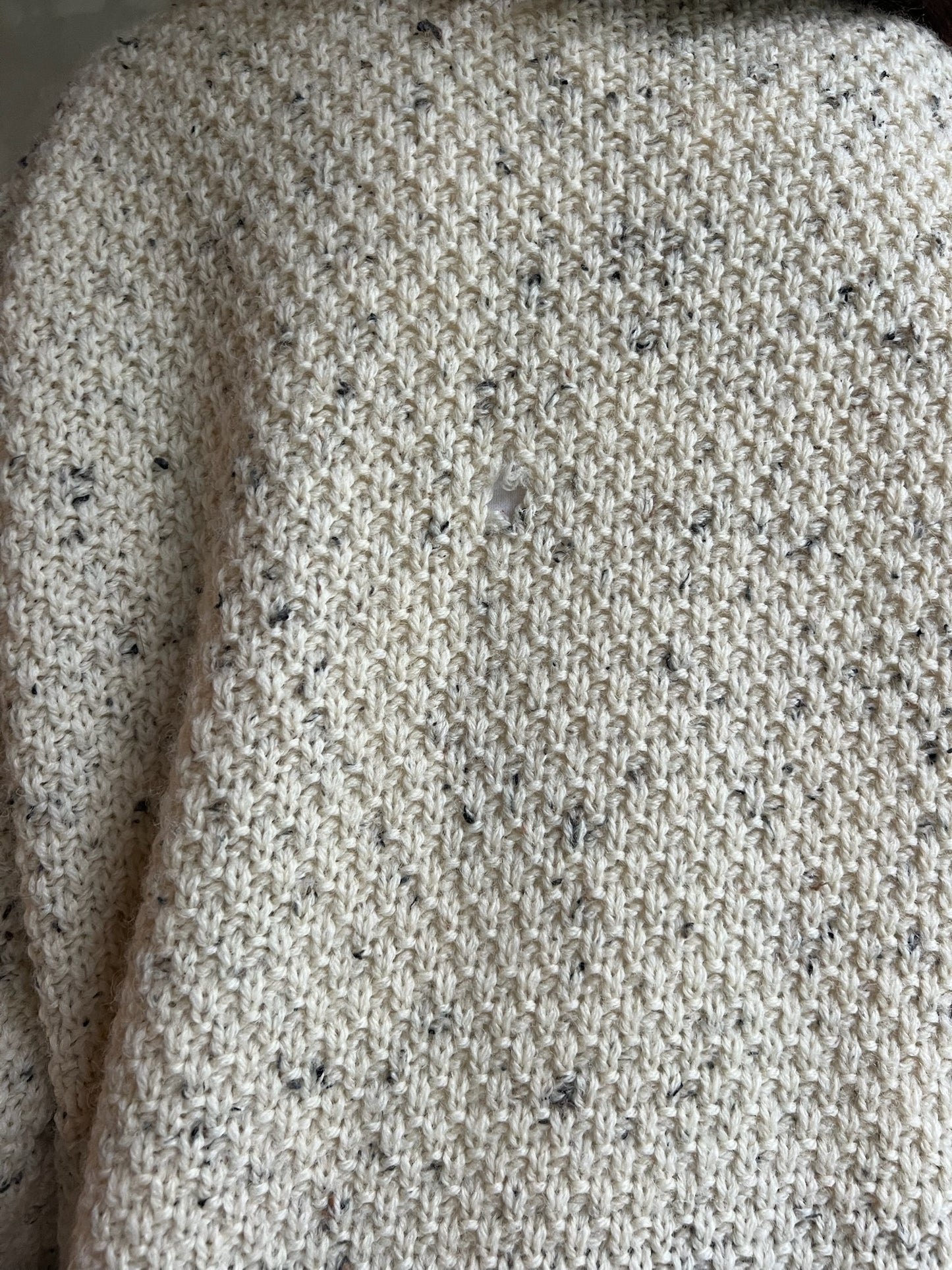 Wool Salt + Pepper Sweater