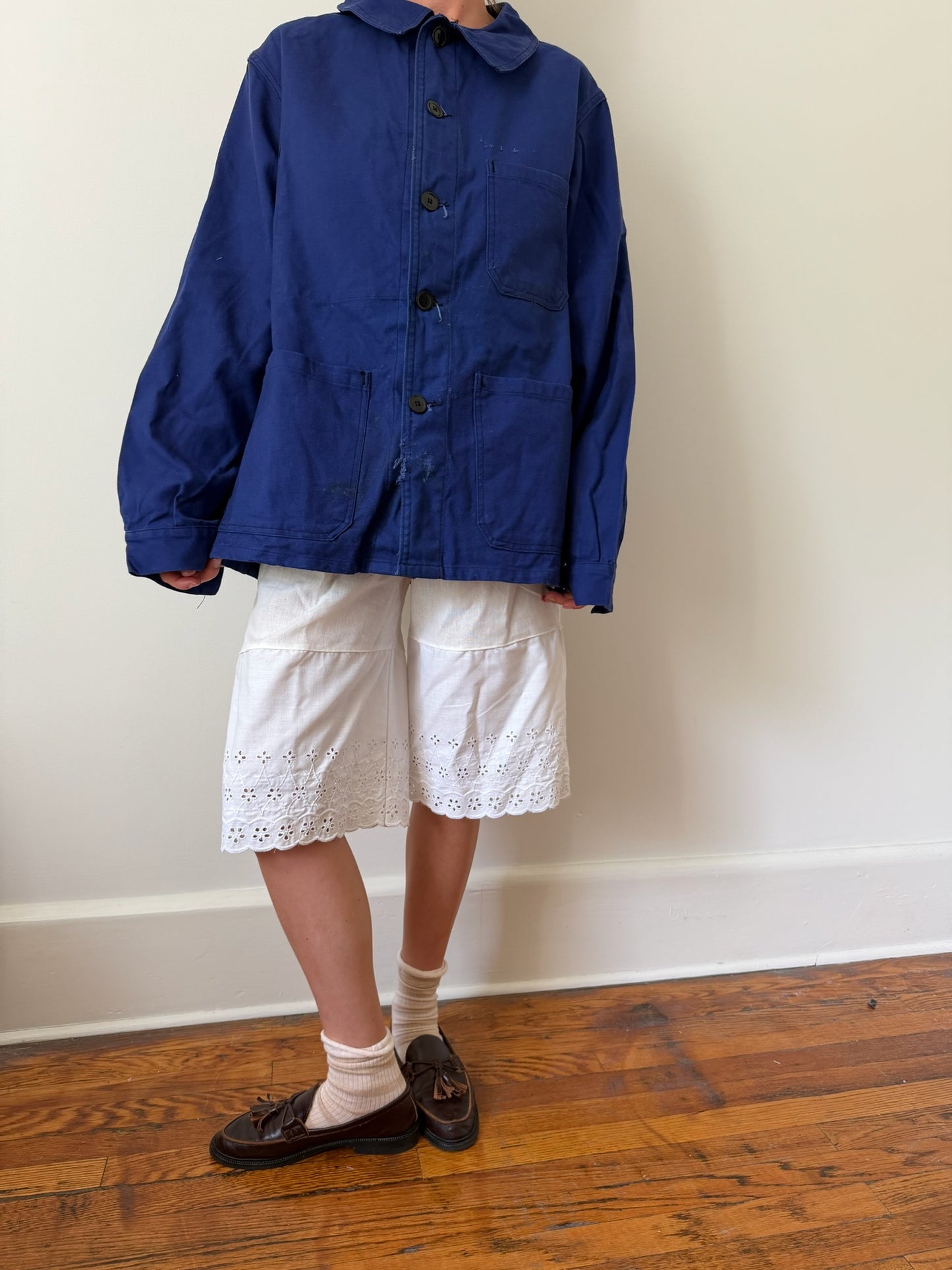 Dark Blue French Chore Jacket