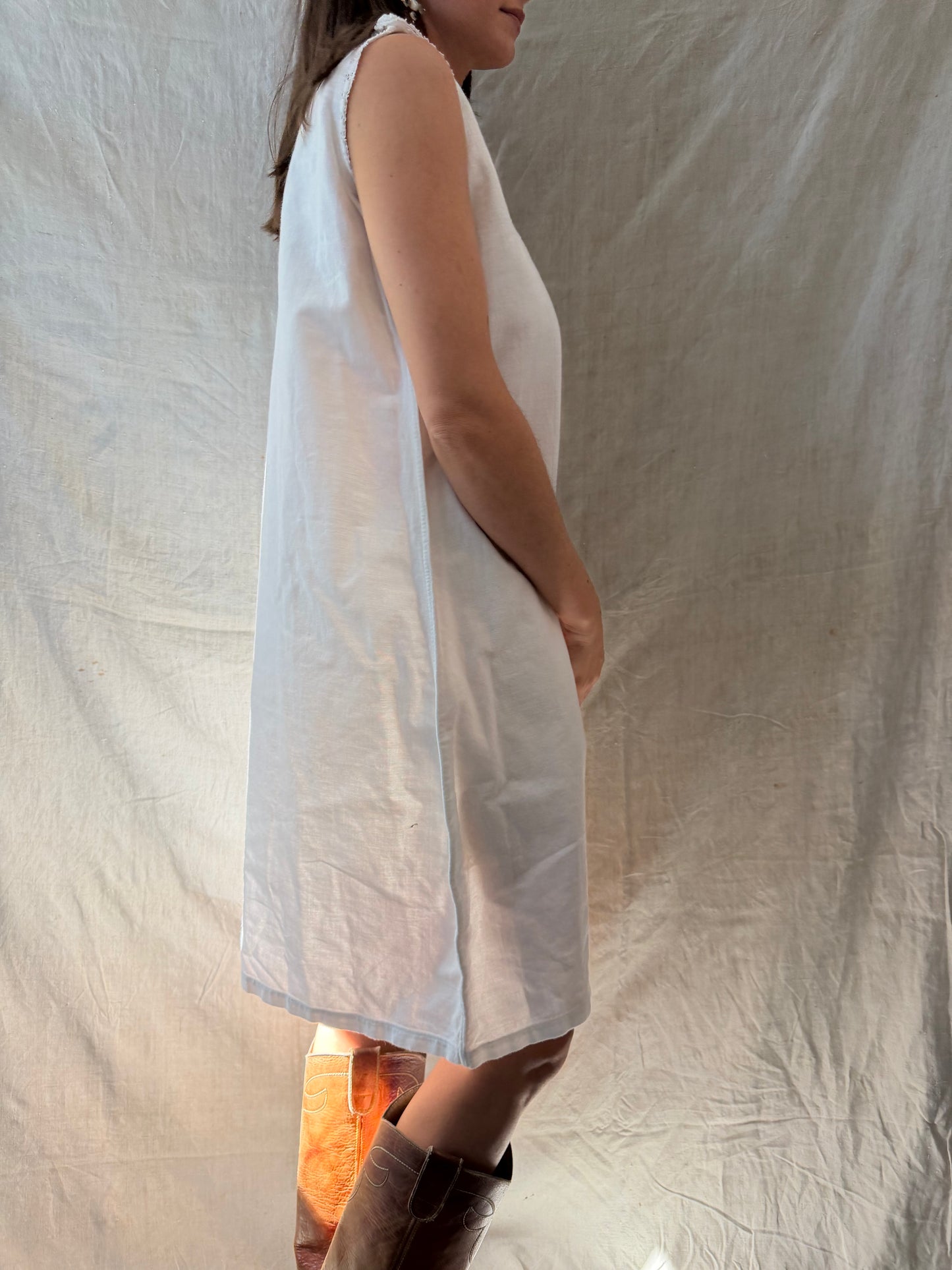 Antique Italian Cotton Smock