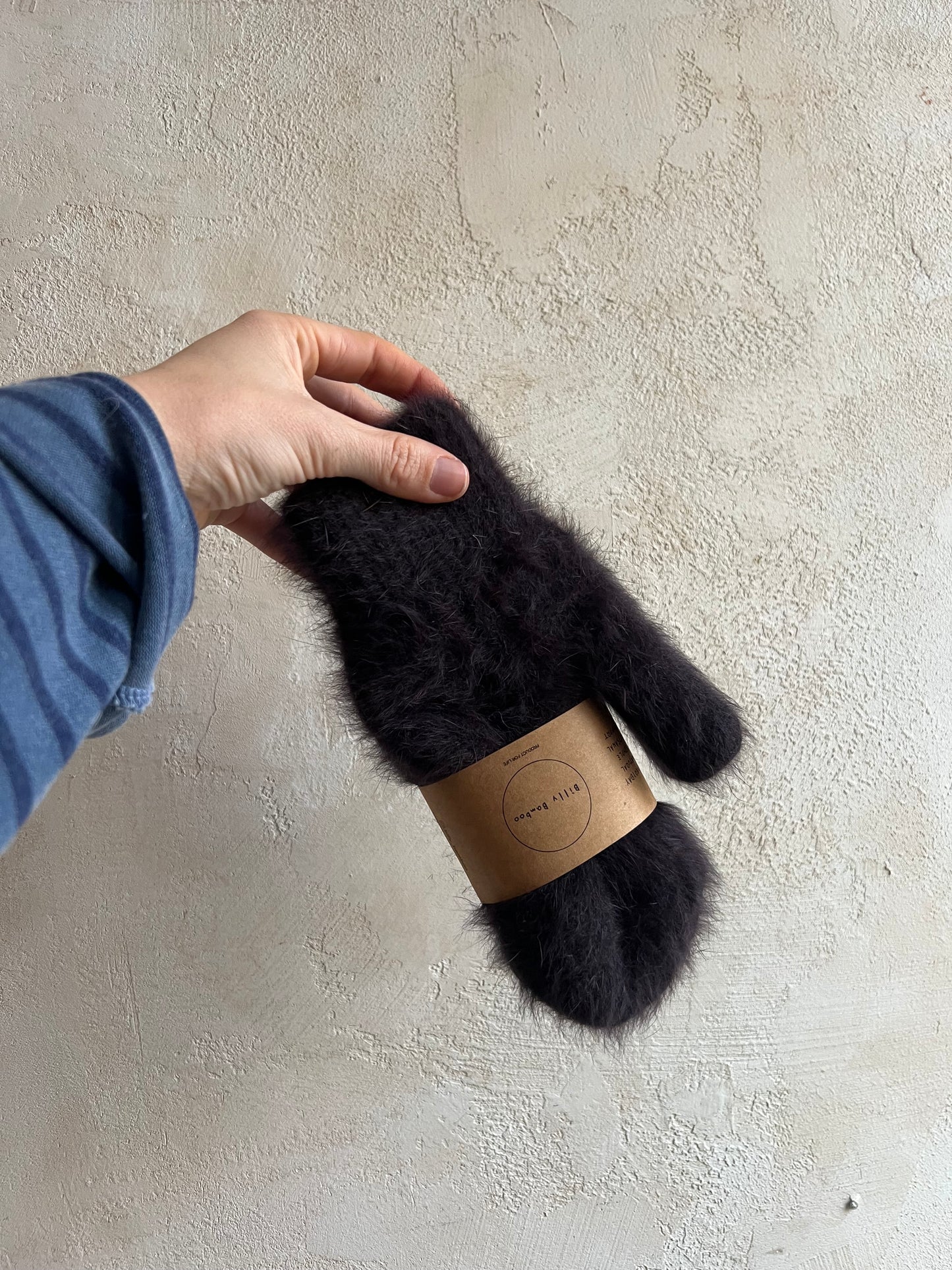 Fluffy Angora Mittens By Billy Bamboo
