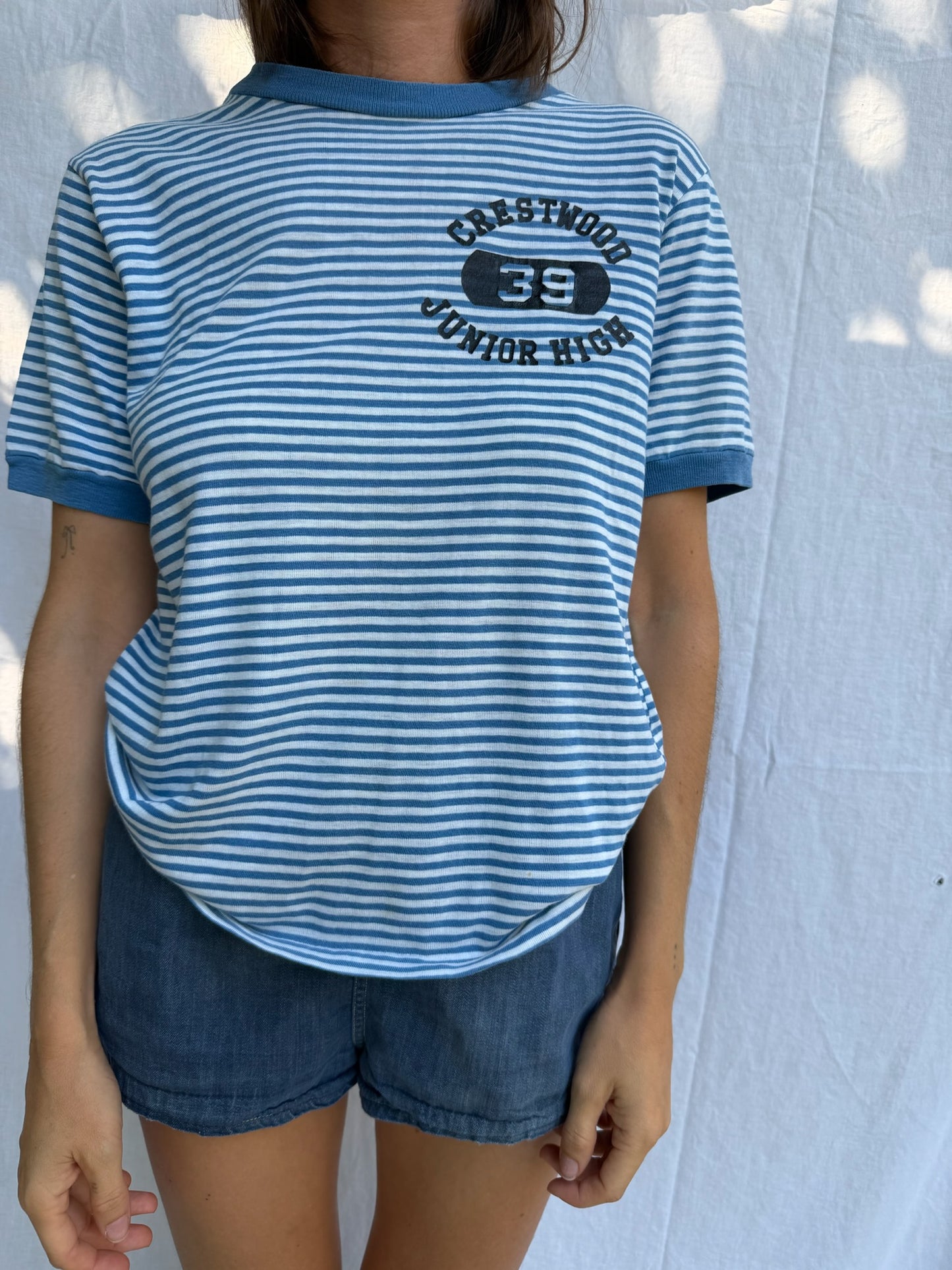 1970s Striped Crestwood Tee