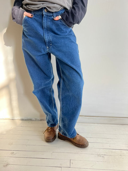 Key Dark Denim Painter Pant