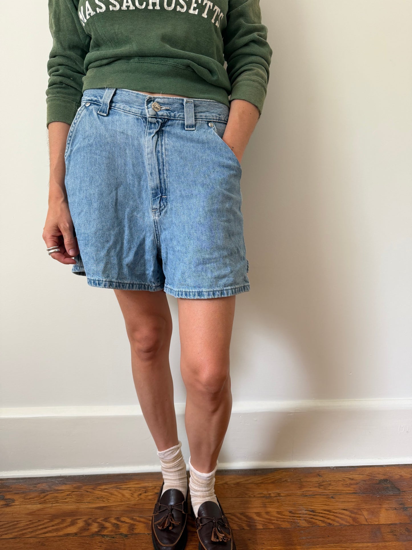 Riveted Lee Denim Carpenters Shorts