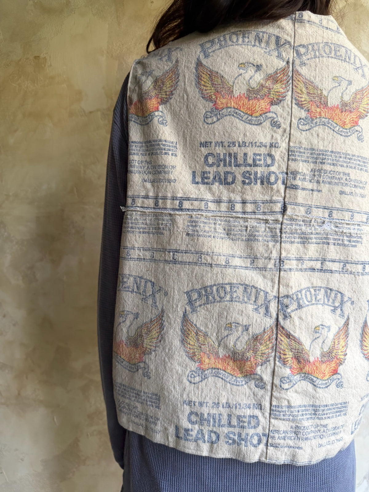 Handmade Gunpowder Sack Vest