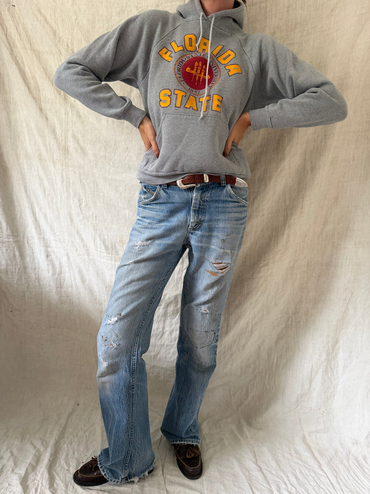 Florida State Grey Hoodie