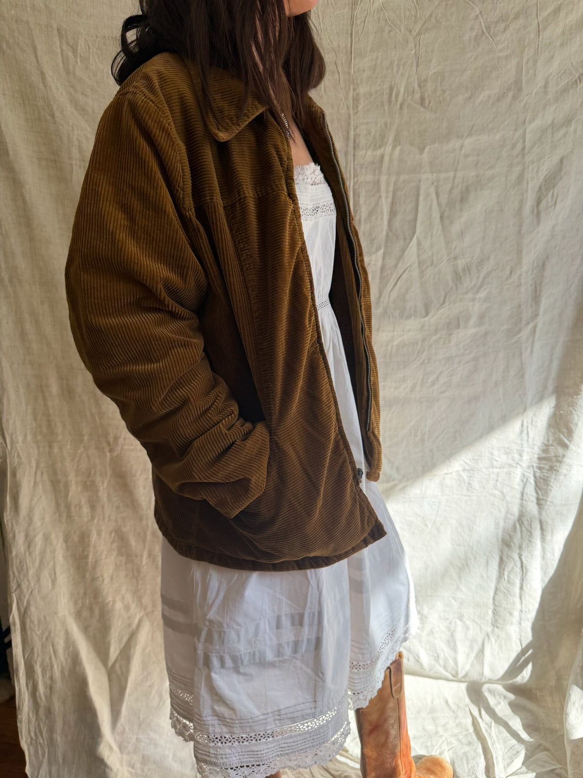 Copper Corduroy Jacket