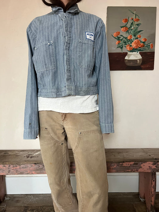 Cropped Ford Twill Coveralls Jacket