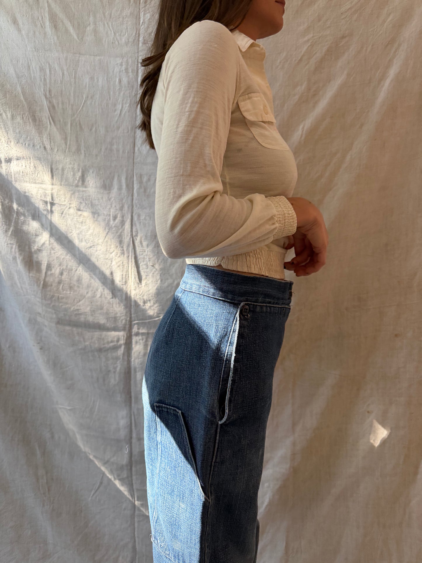 70s Ivory Top