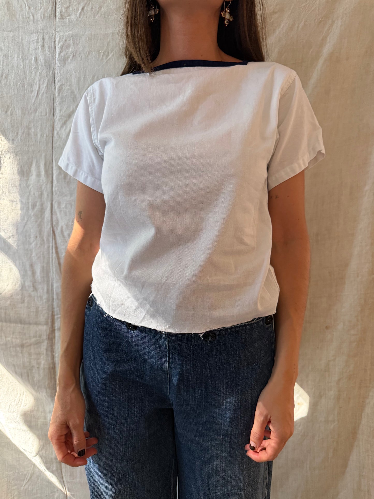 Cropped Sailors Shirt