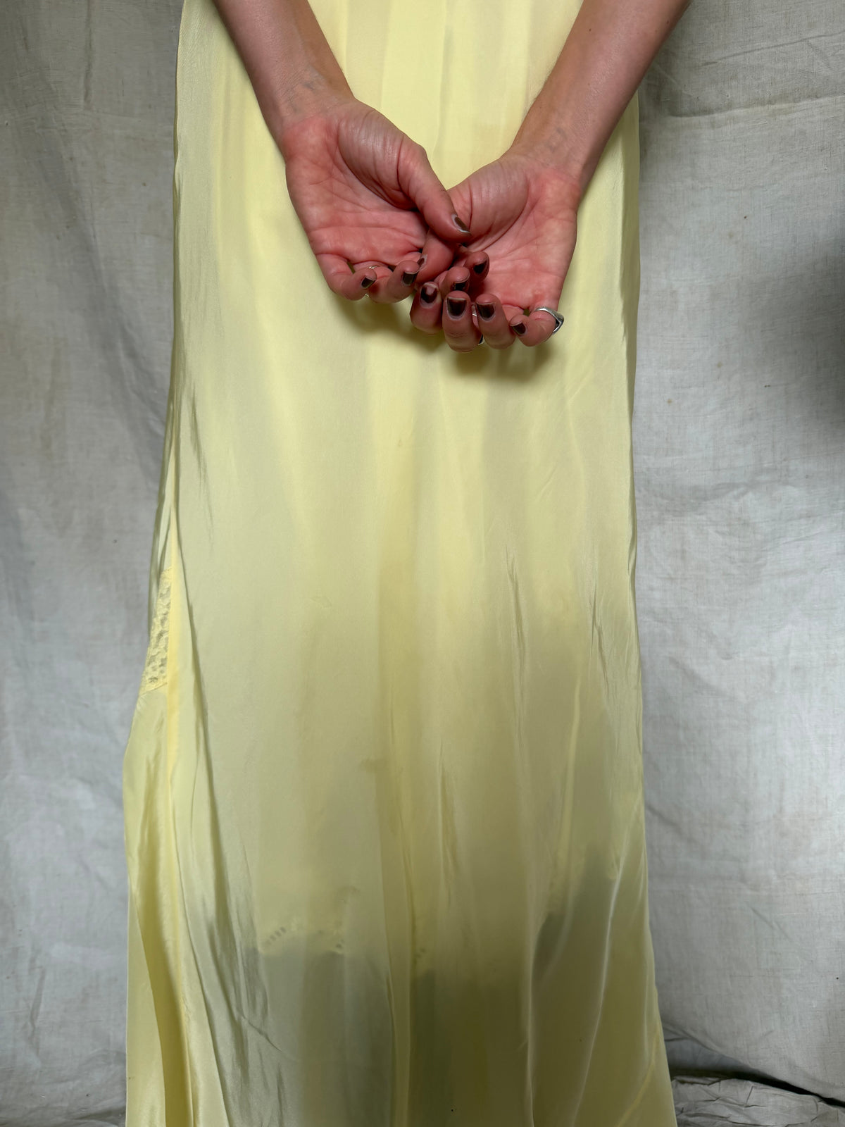 Baby Yellow Slip Dress