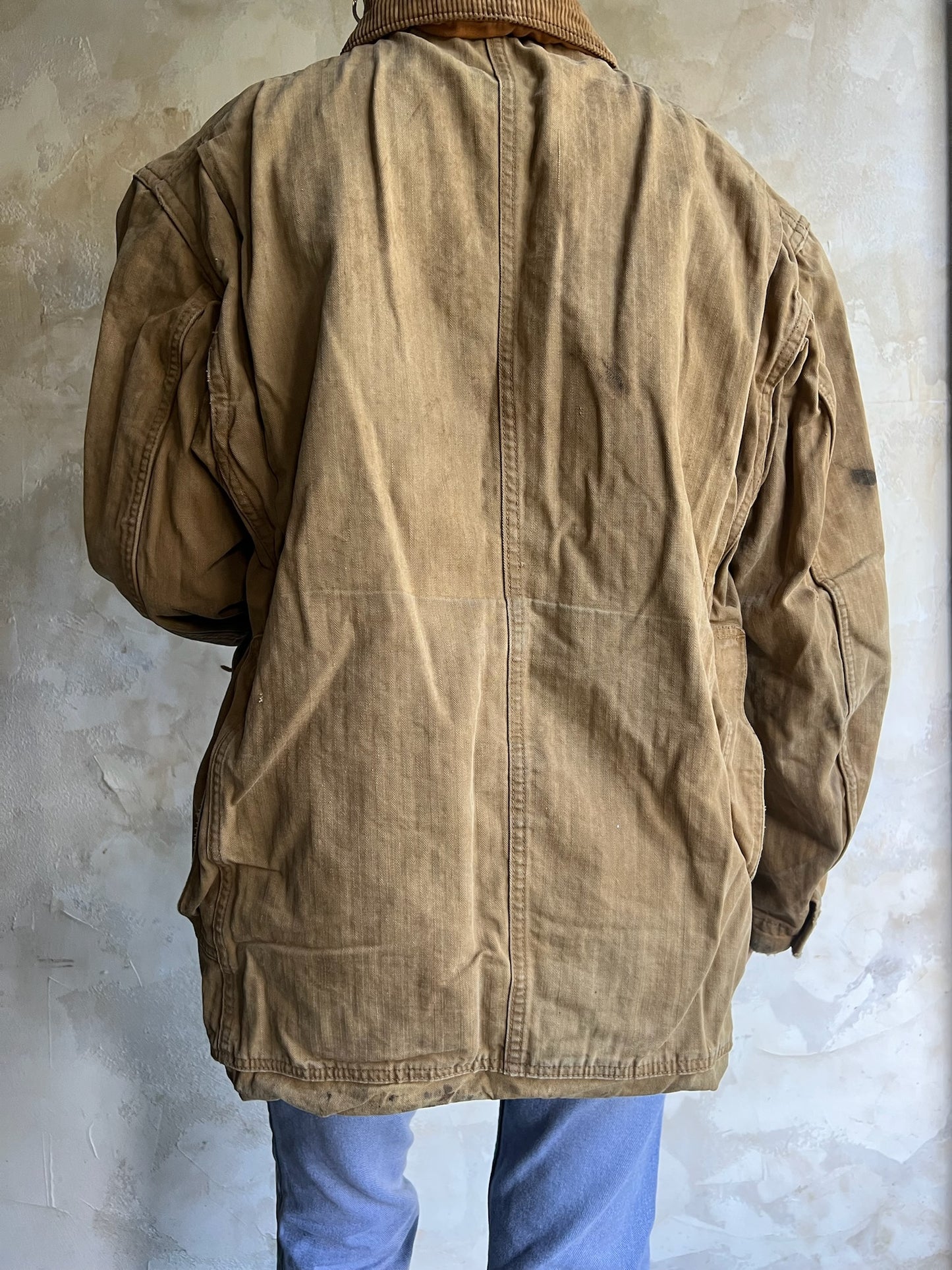 Tan Twill Hunting Jacket