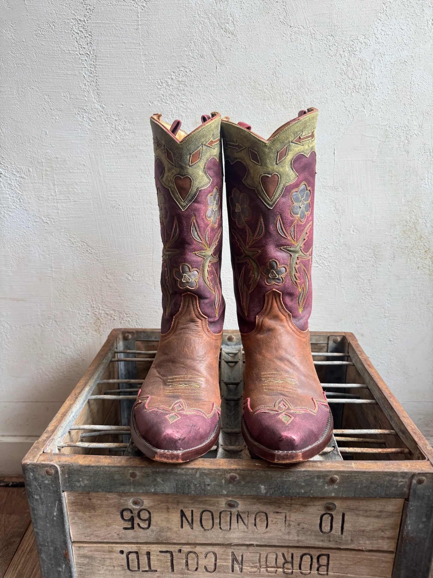 Floral Cowboy Boot