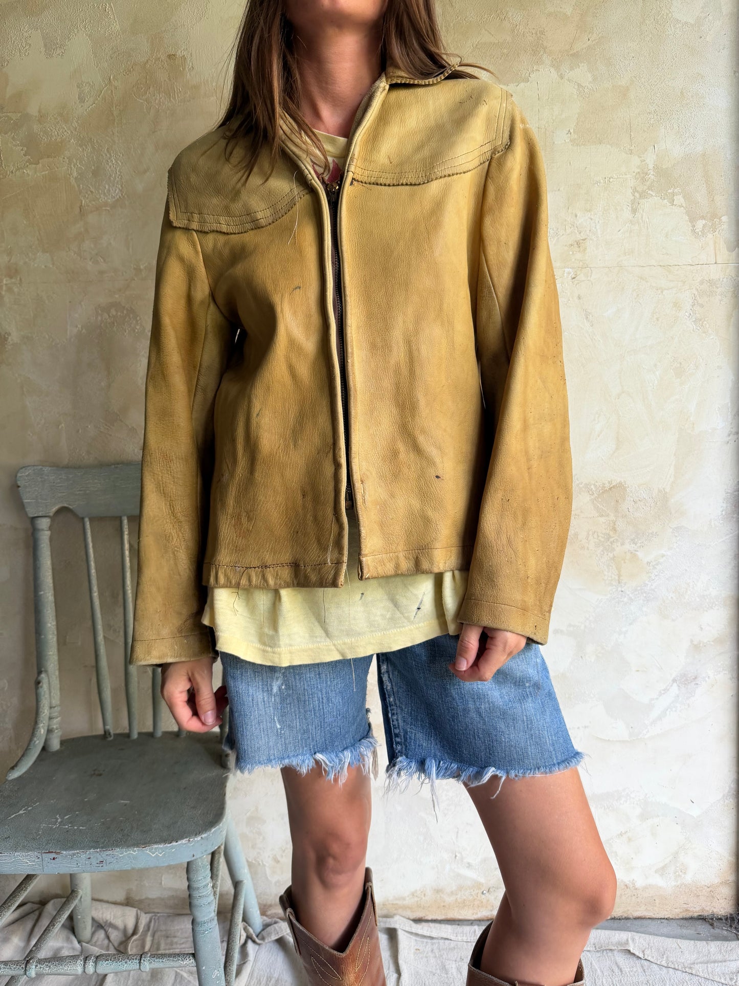 Faded Buckskin Jacket
