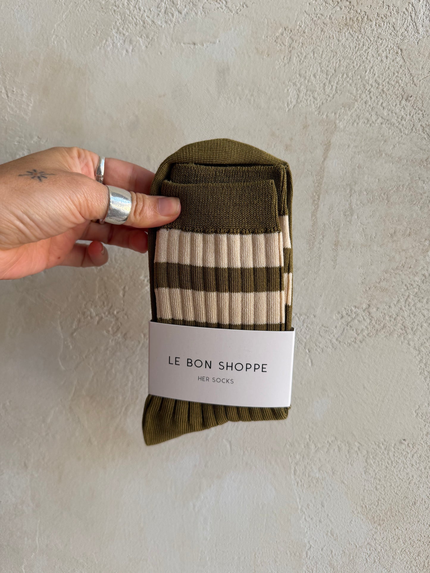Her Socks In Fern by Le Bon Shoppe