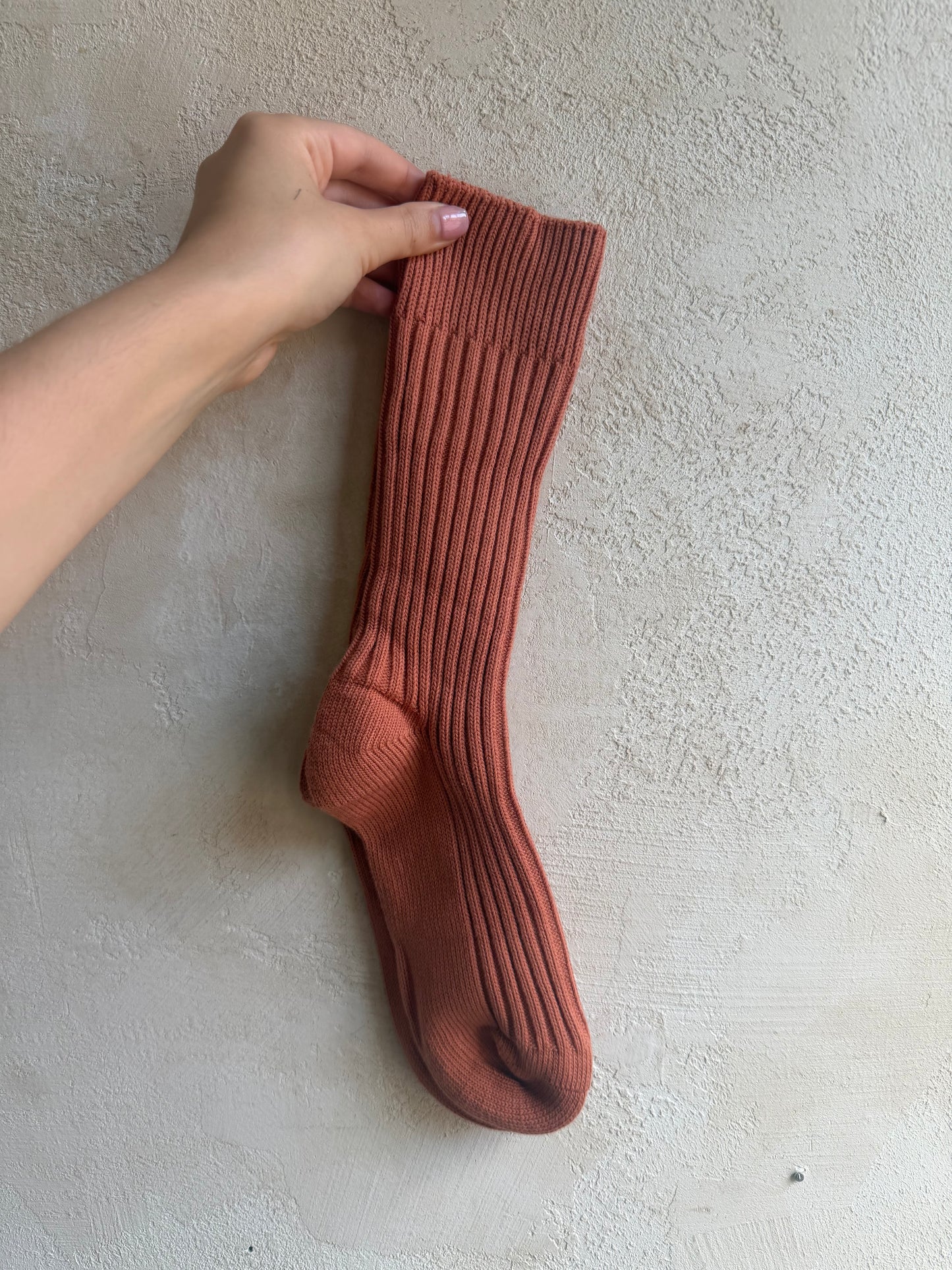Ribbed Cotton High Socks by Billy Bamboo