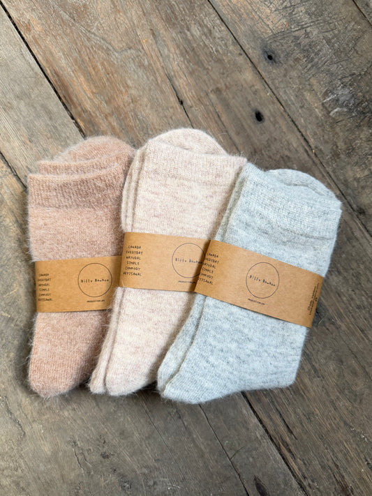Fluffy Angora Socks by Billy Bamboo