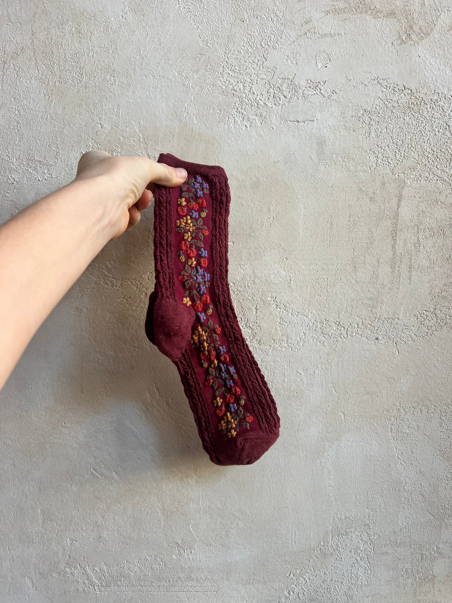 Wild Strawberry Socks by Billy Bamboo