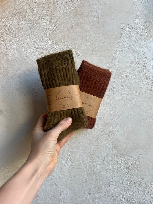 Royal Angora Socks by Billy Bamboo