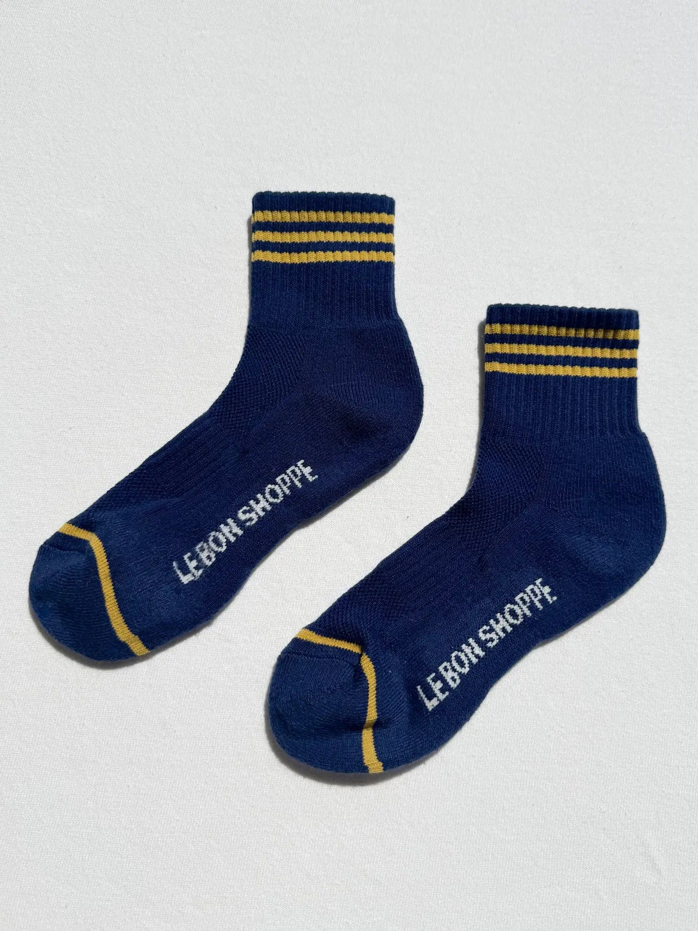 Girlfriend Socks in Navy By Le Bon Shoppe