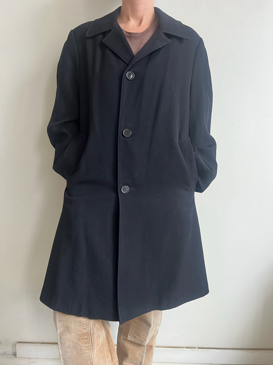Black Short Trench Coat