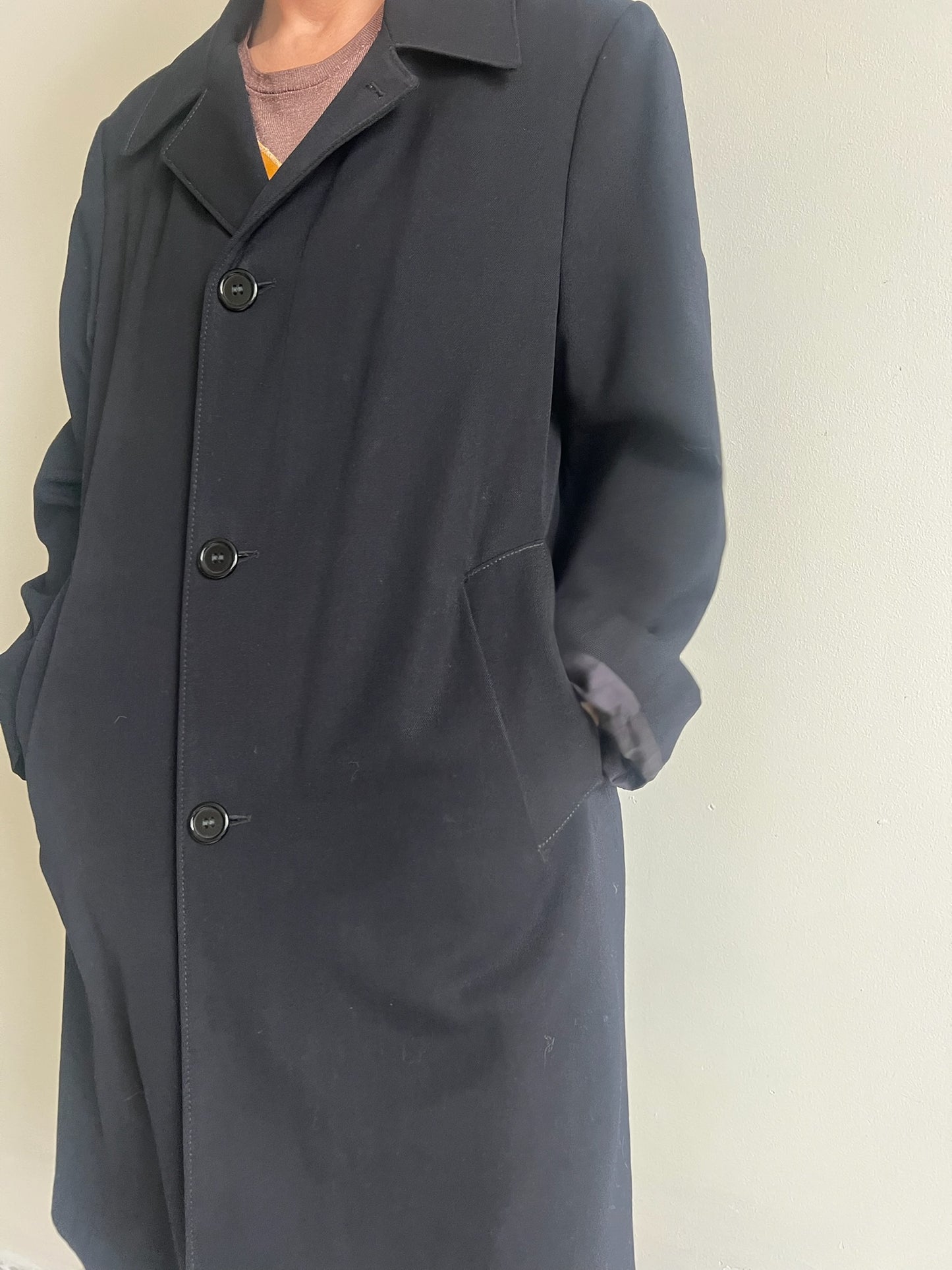 Black Short Trench Coat