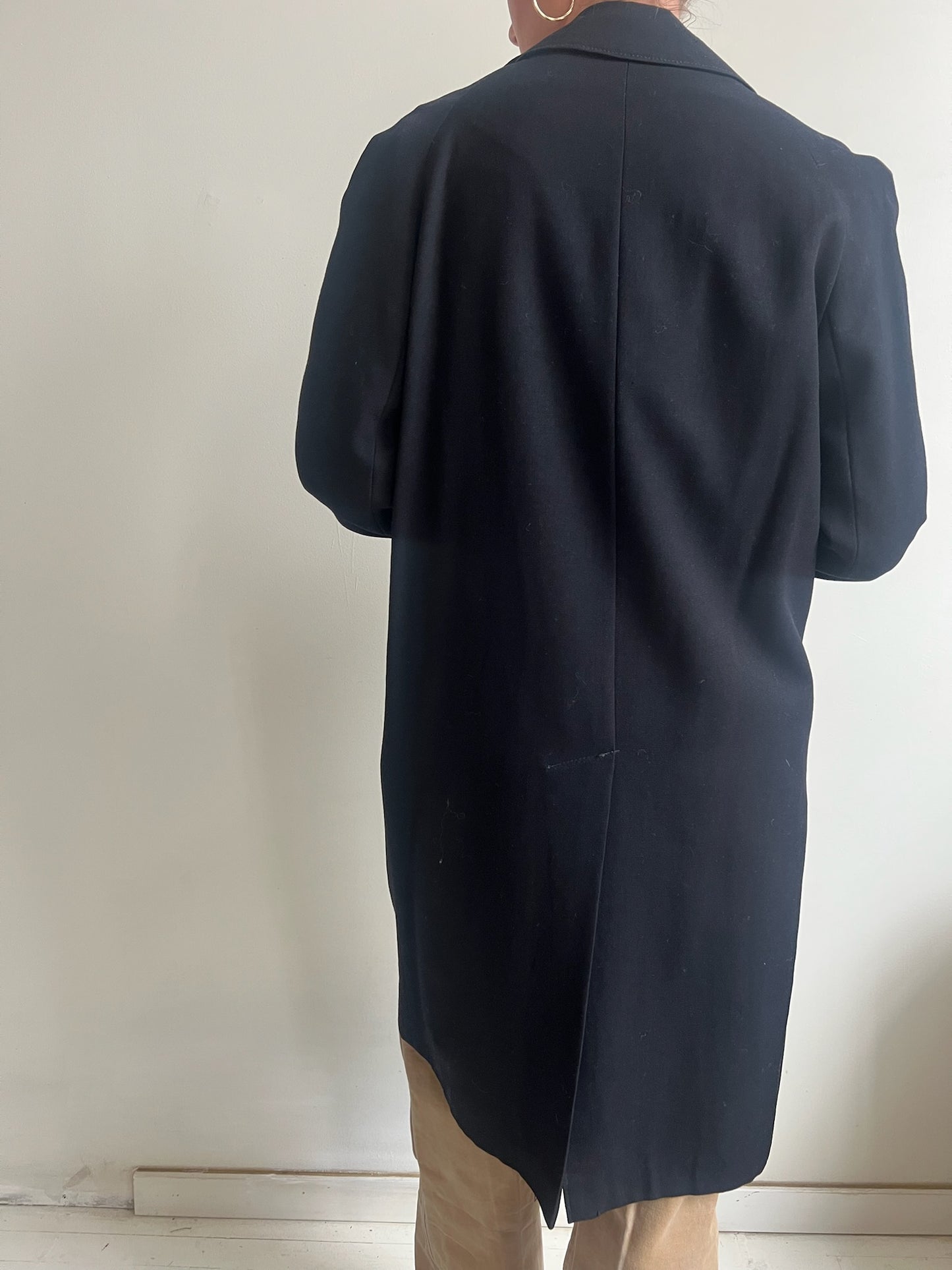 Black Short Trench Coat