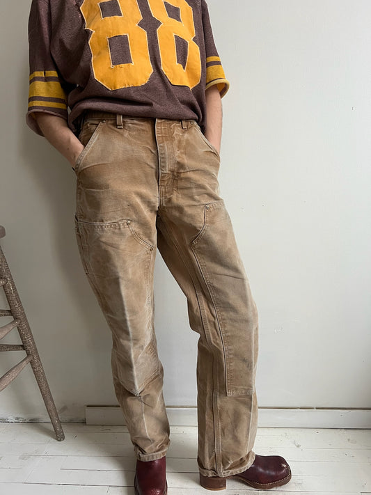 Faded Double Knee Panel Carhartt Pants