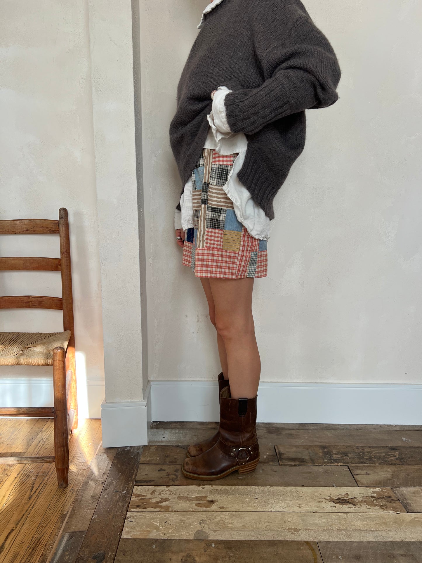 Reworked Patchwork Skirt