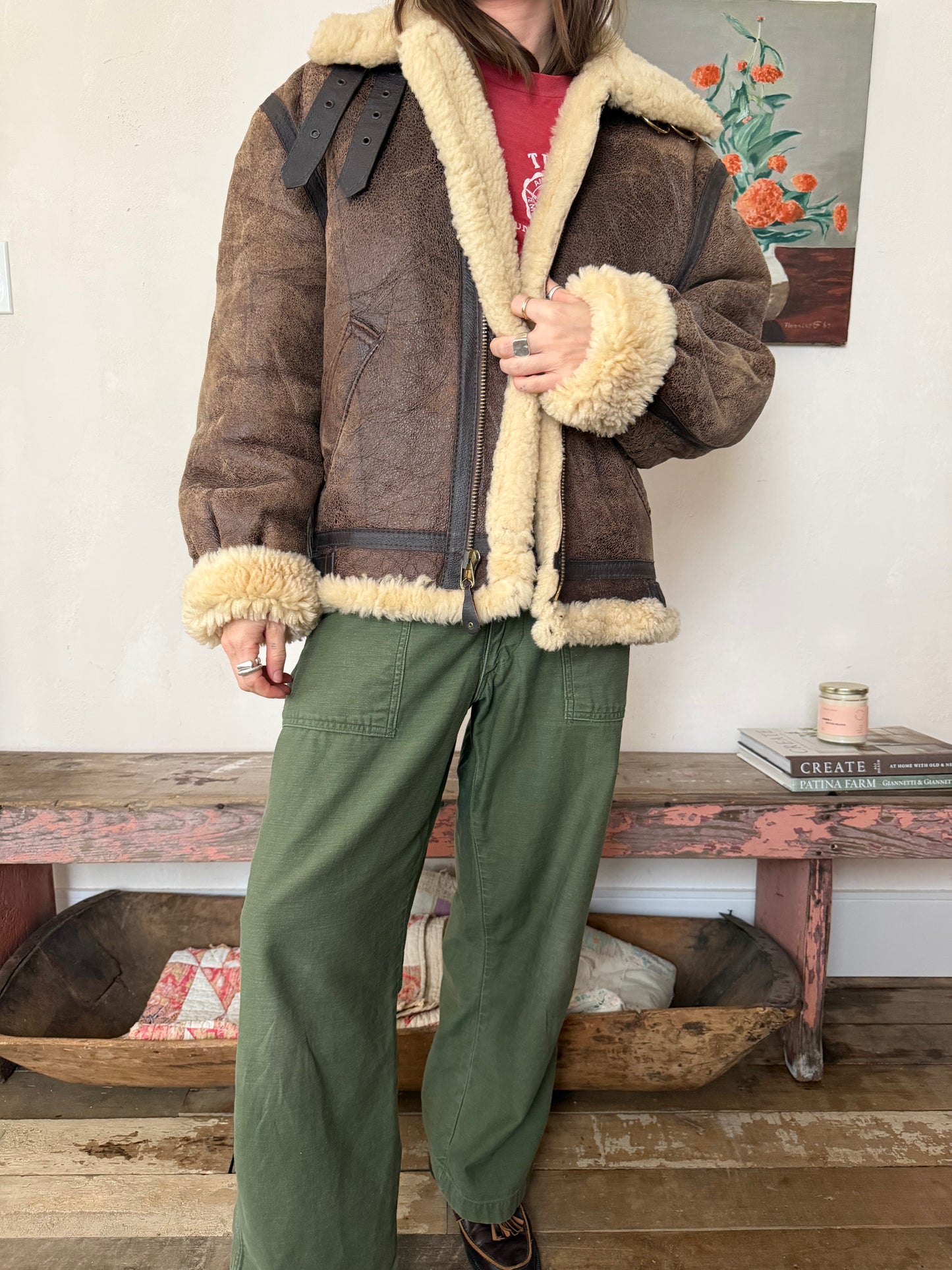1980s Type B/3 Shearling Pilots Jacket