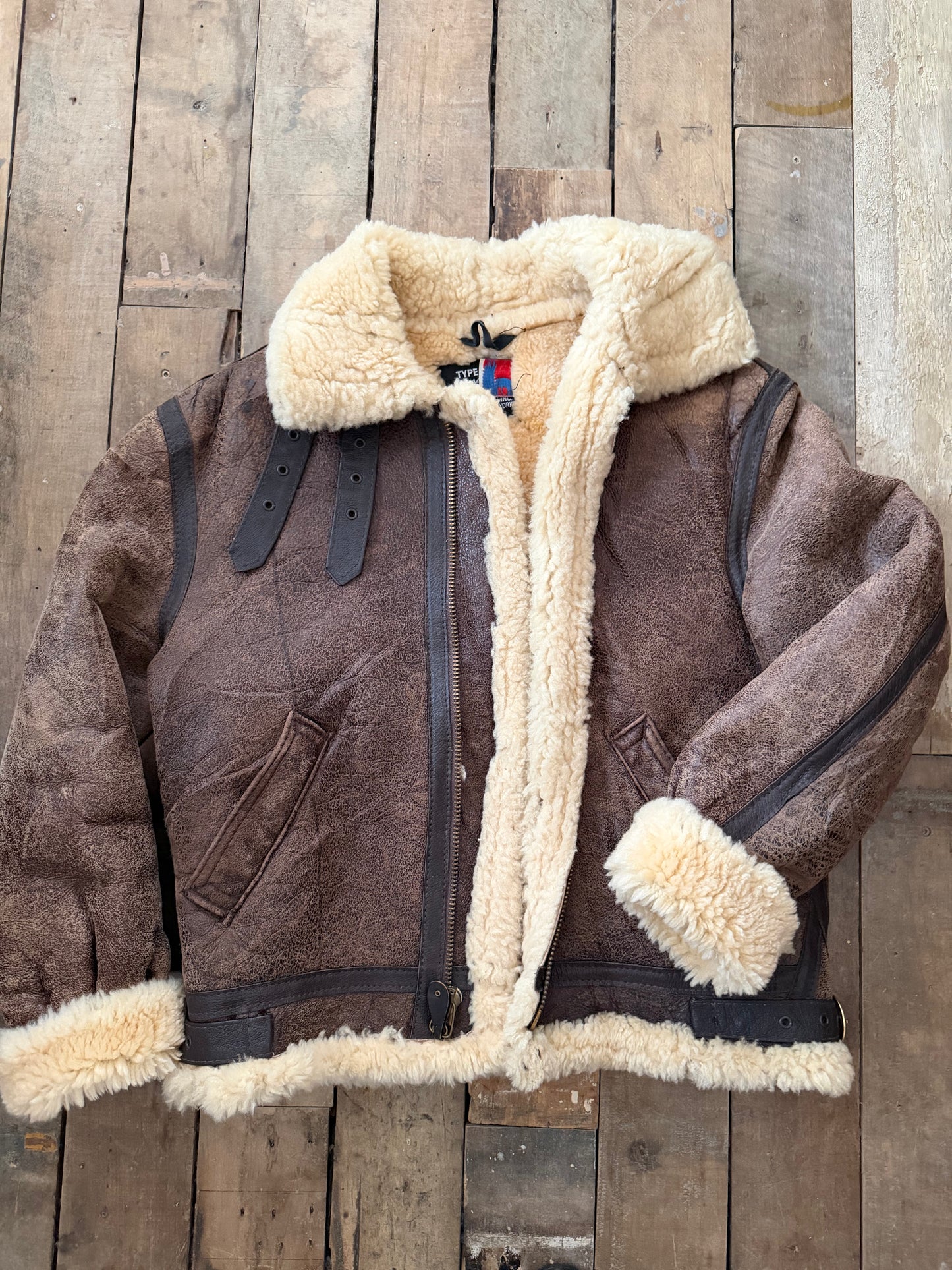 1980s Type B/3 Shearling Pilots Jacket