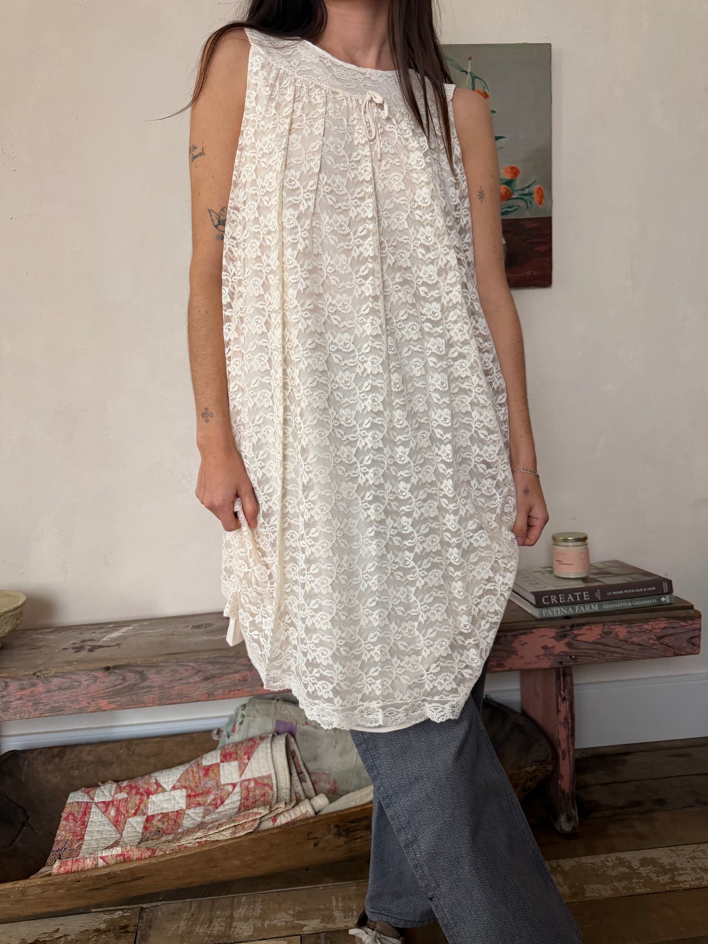 Lace Slip Dress