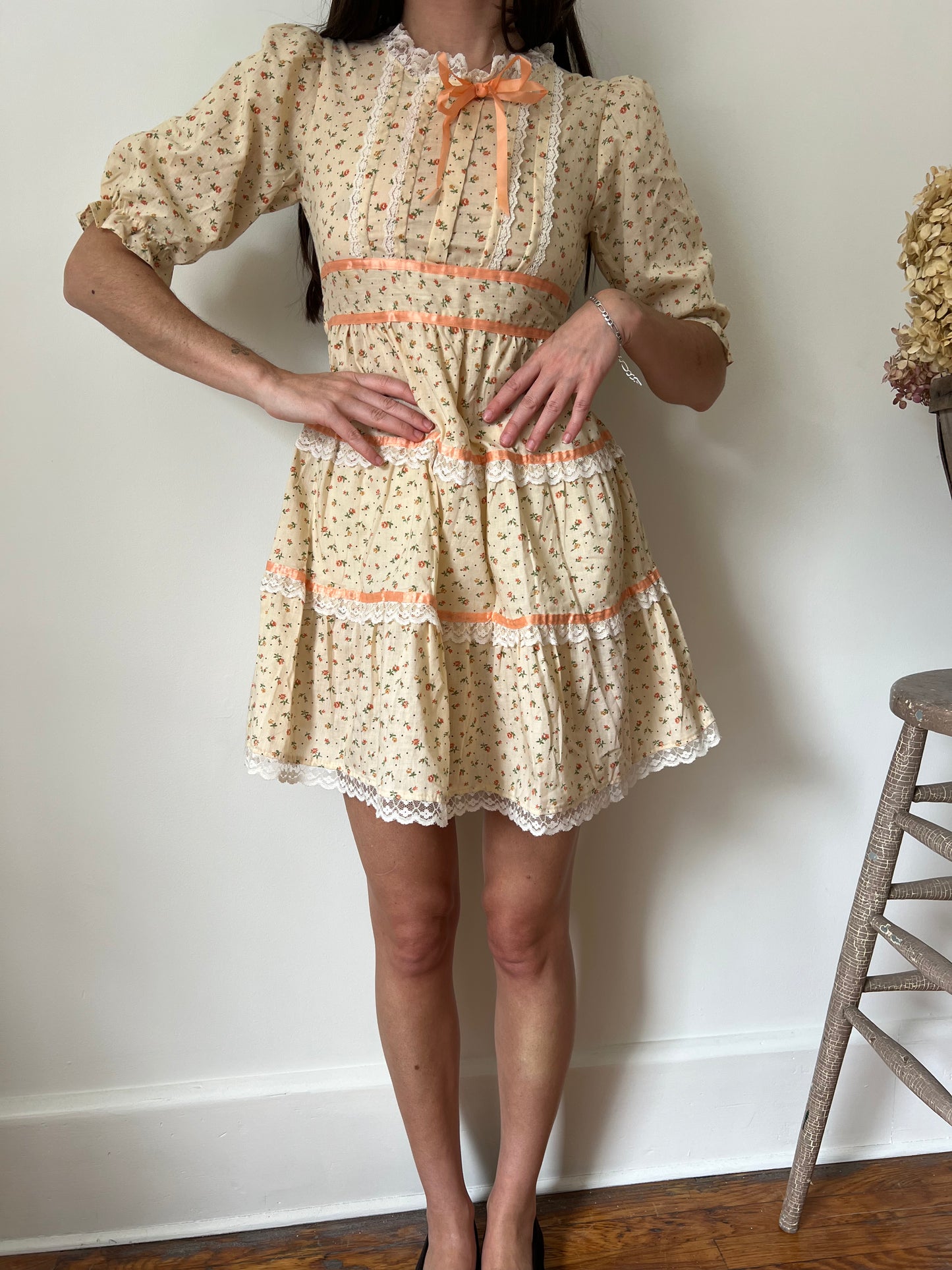 Peachy Prairie Dress