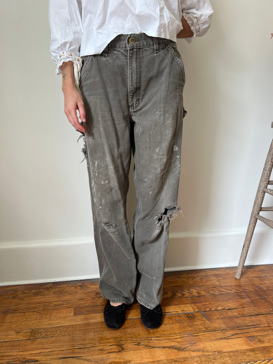 Distressed Fawn Carhartt Workwear