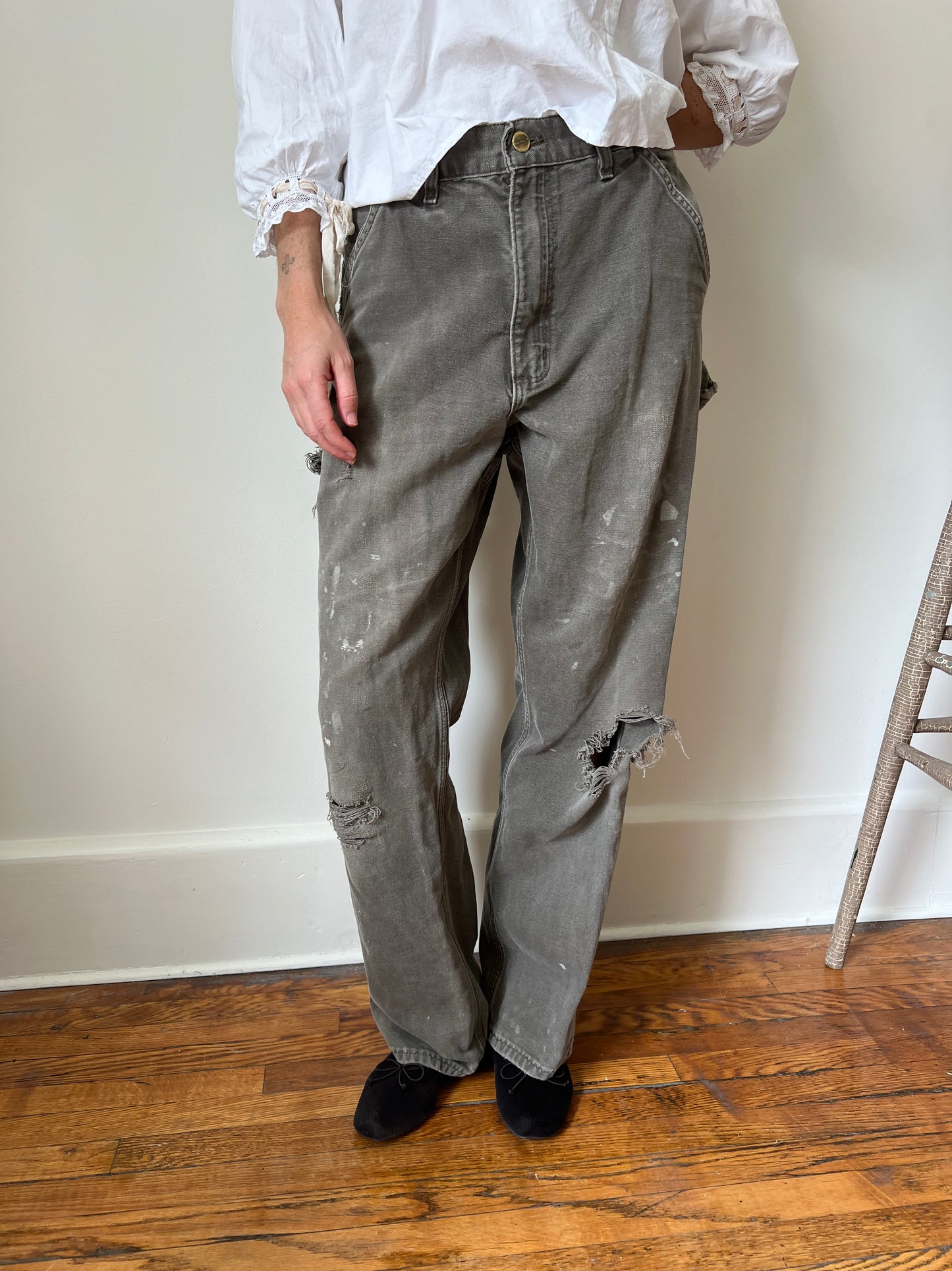 Distressed Fawn Carhartt Workwear