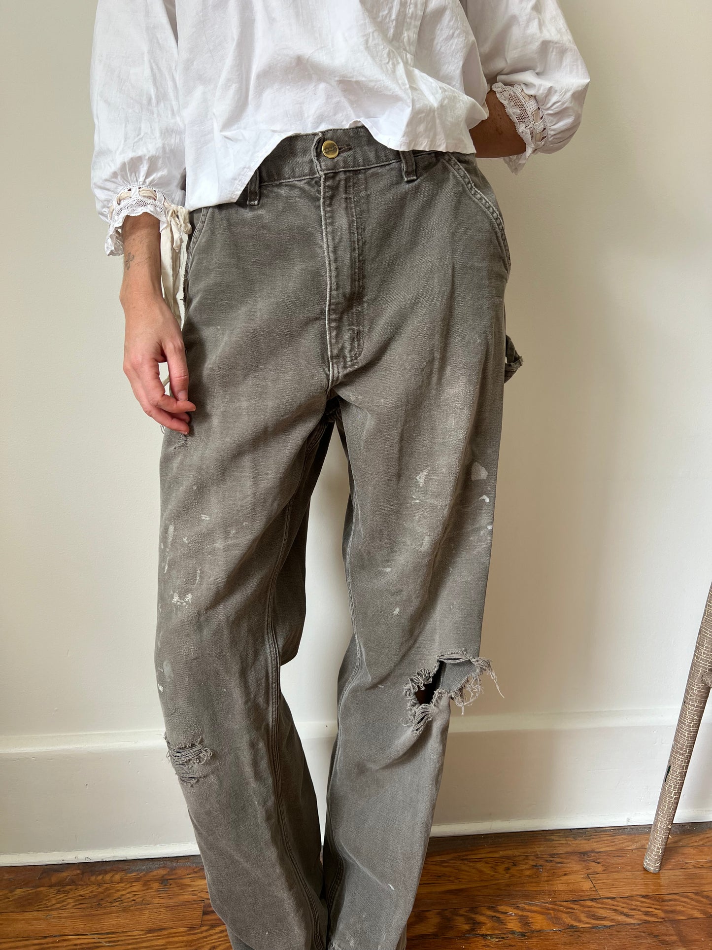 Distressed Fawn Carhartt Workwear