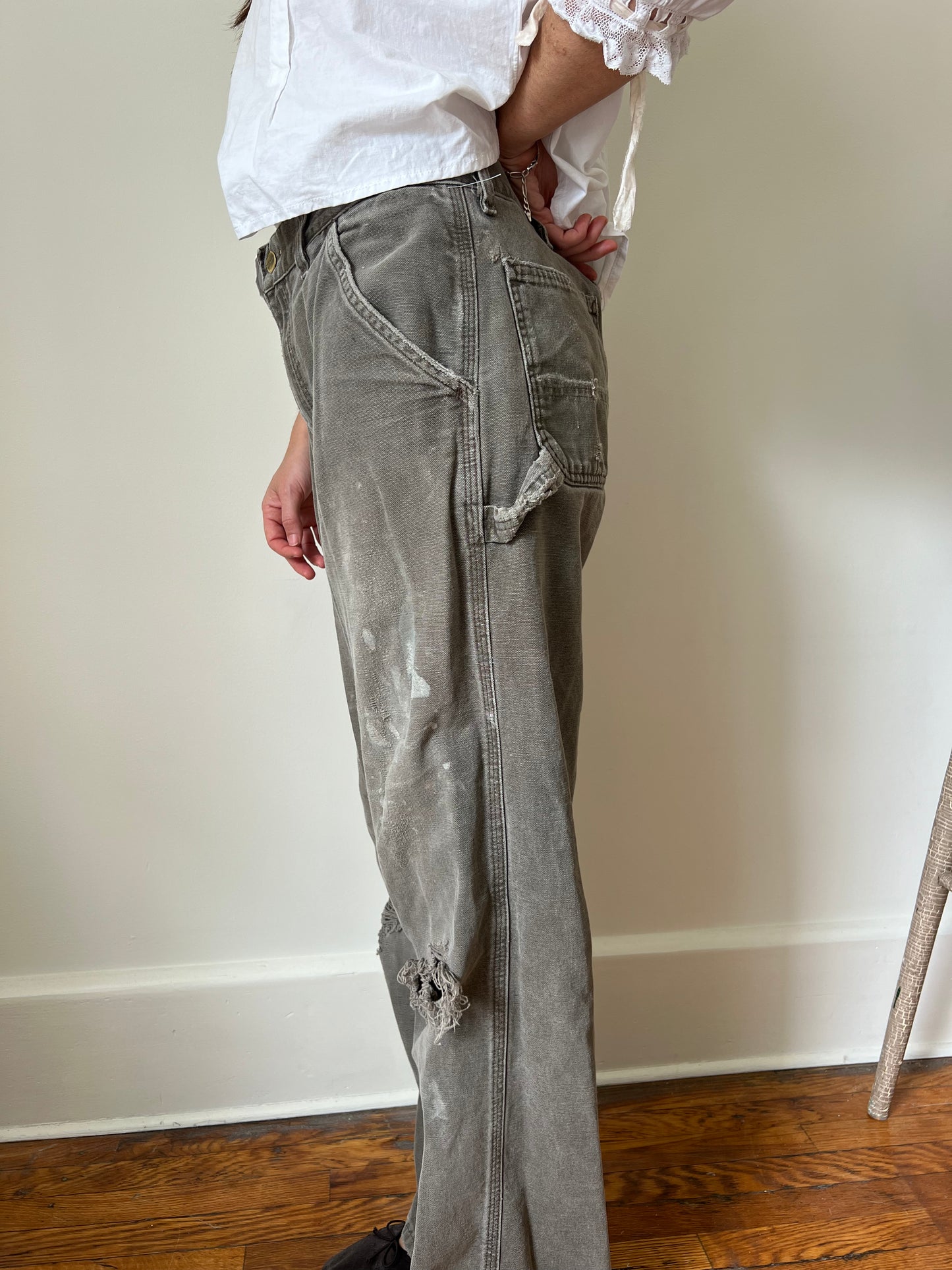Distressed Fawn Carhartt Workwear