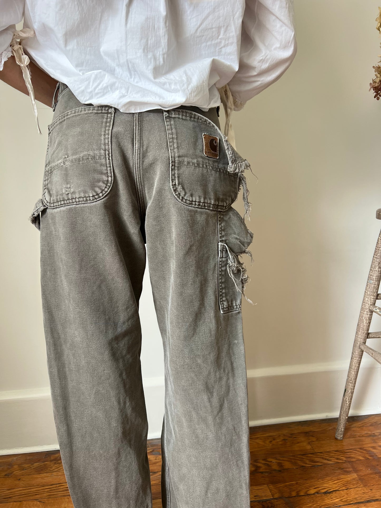 Distressed Fawn Carhartt Workwear