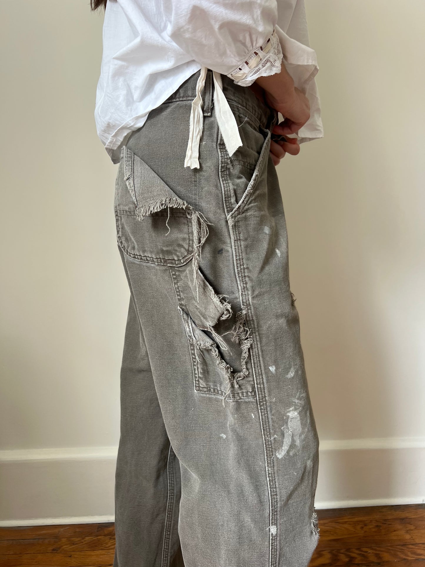 Distressed Fawn Carhartt Workwear