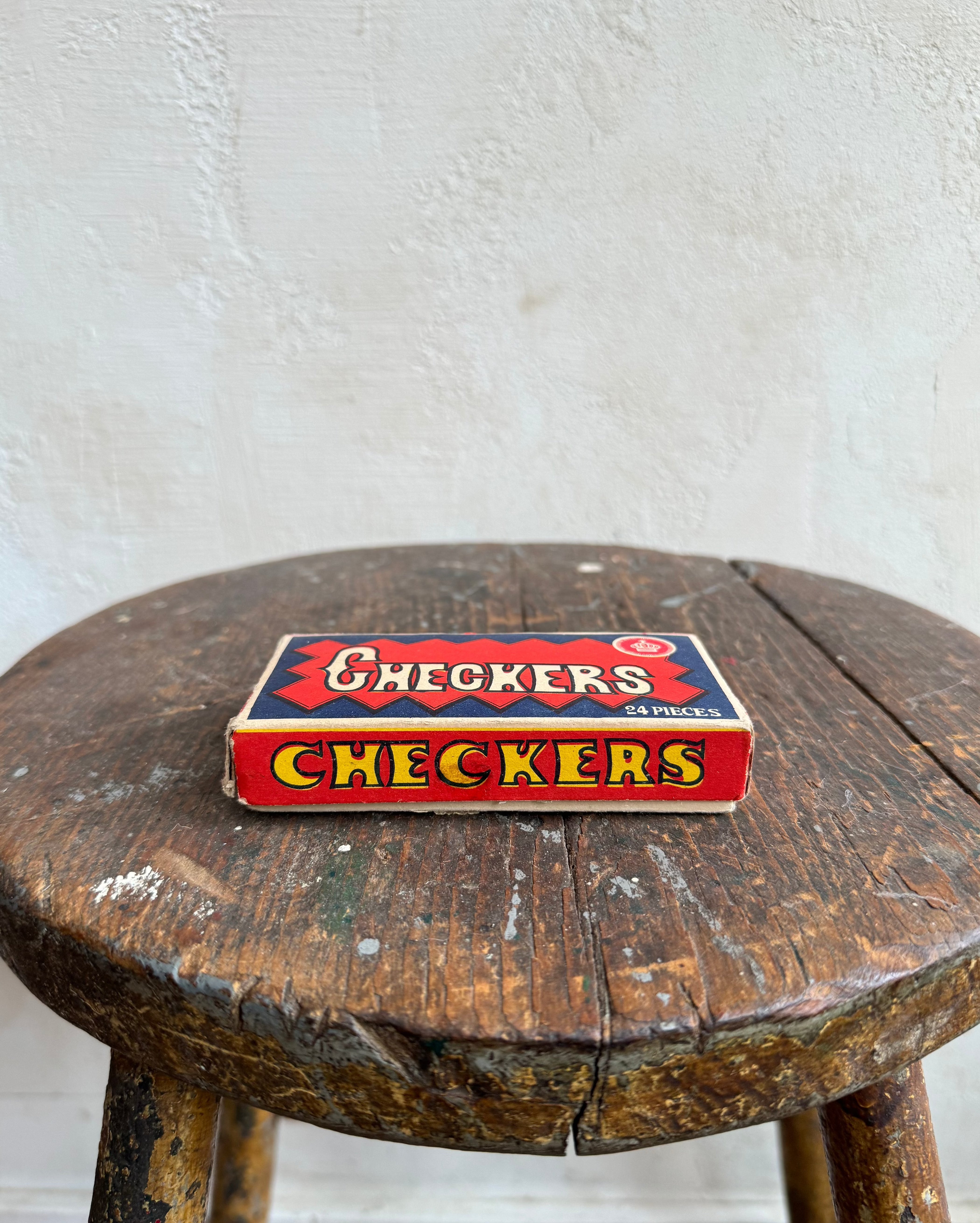 Vintage Checkers Set