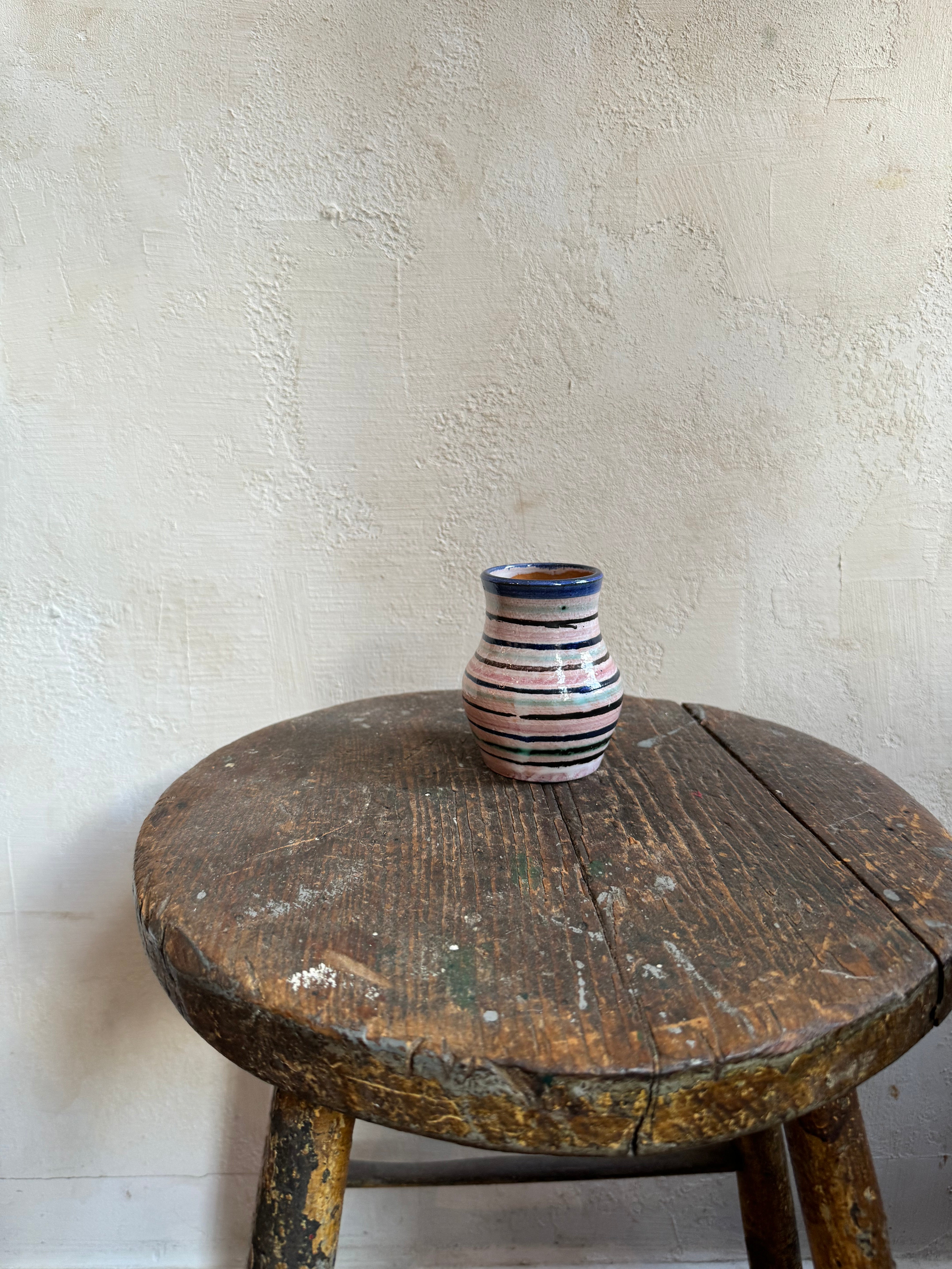 Striped Mini Vase
