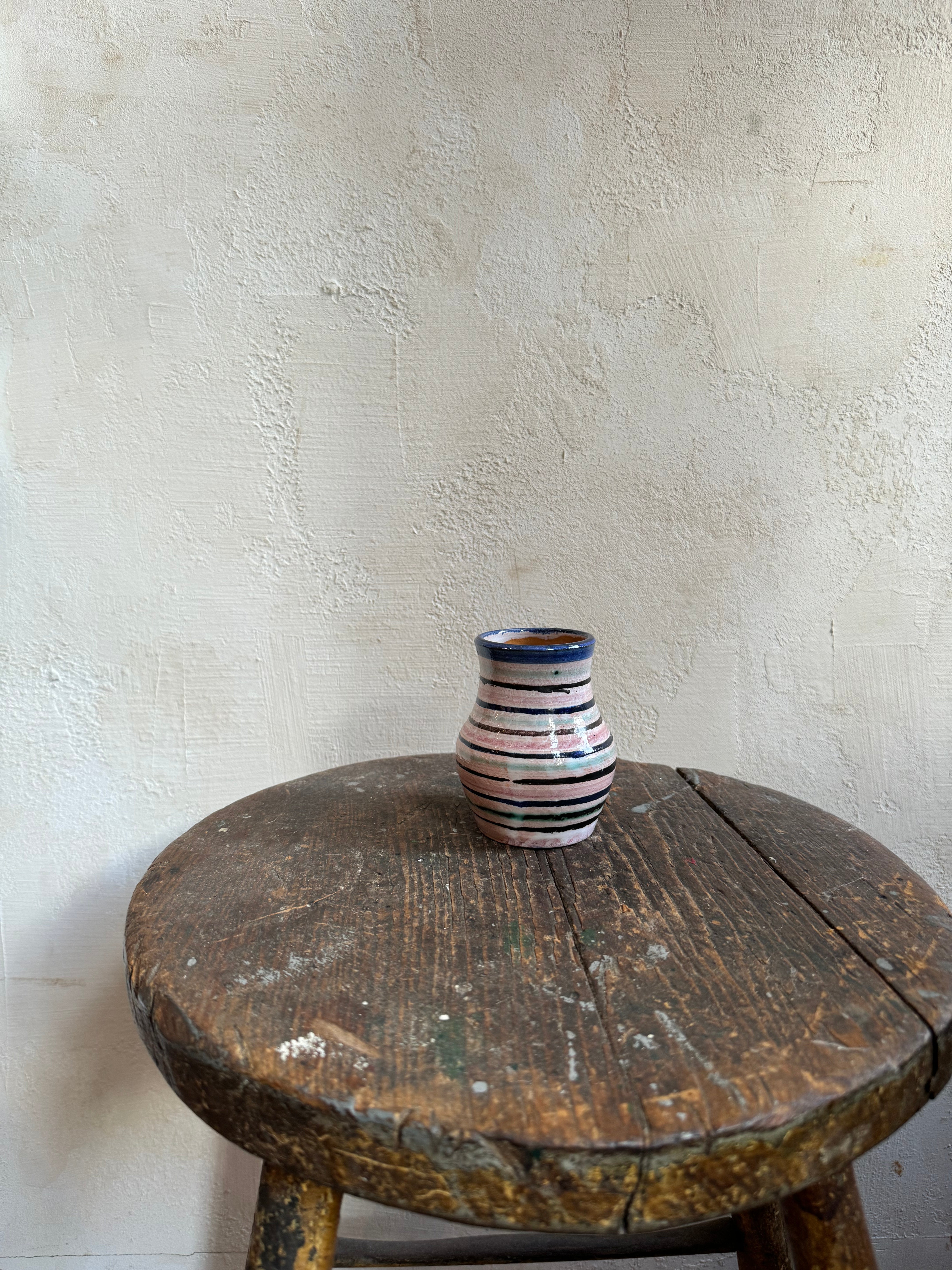 Striped Mini Vase