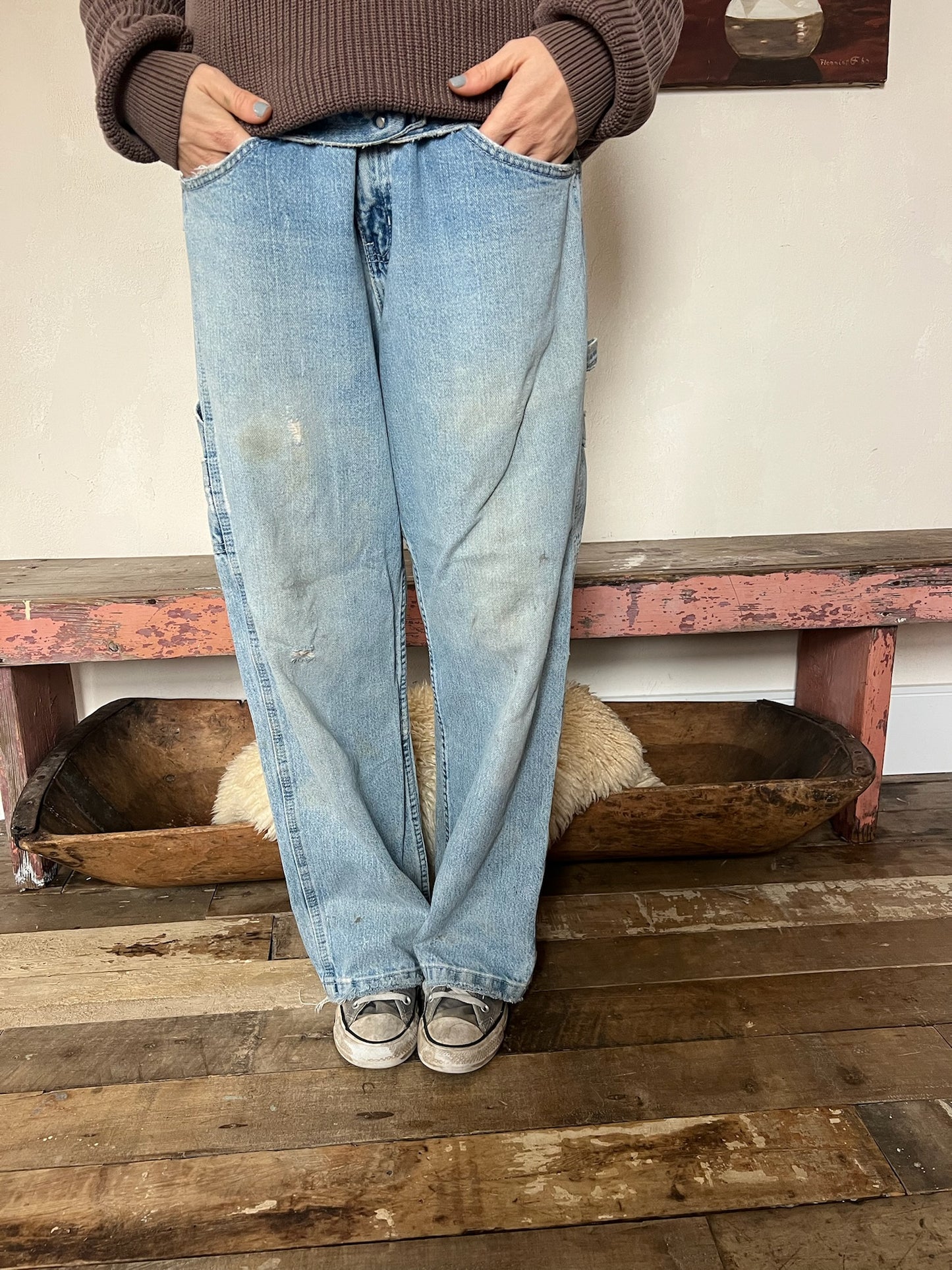 Light wash Carpenter Pants